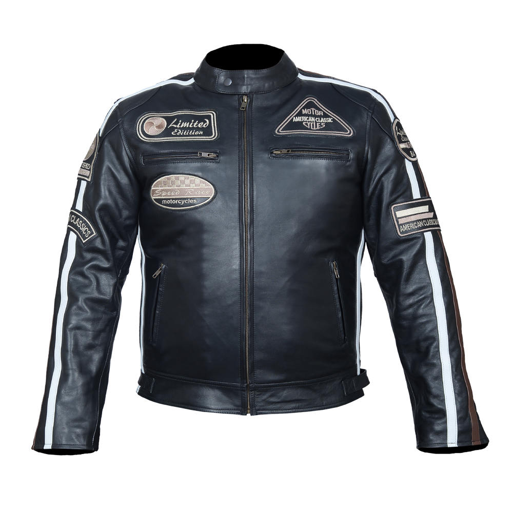 Men’s MotorBike Leather Jackets Men’s Fashion | HawkSports