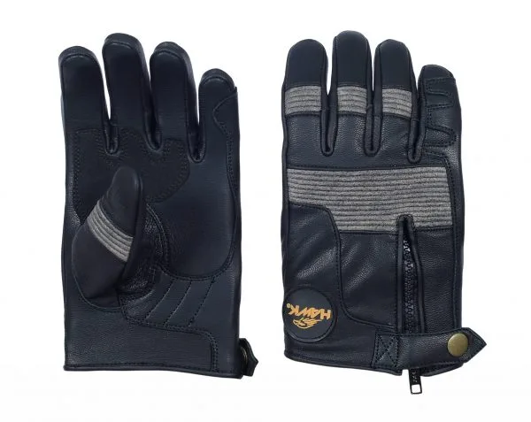 Hawk® Biker Fashion Gloves – Premium Motorcycle Gloves