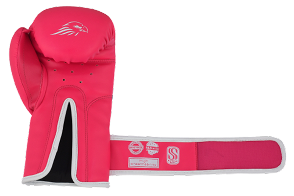 Hawk® Pink Kids Boxing Gloves – Lightweight & Durable for Young Champions