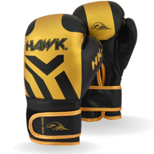 Hawk® Golden Kids Boxing Gloves – Lightweight & Durable for Young Champions